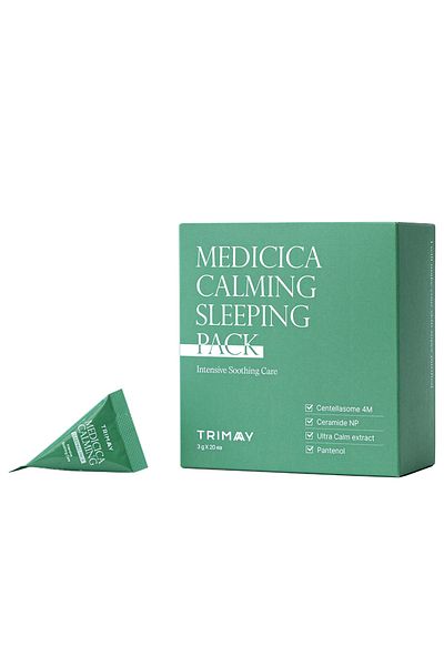 TRIMAY Night Masks Pack for Soothing Skin, Medicica Calming, Trimay, 3 g x 20 pcs
