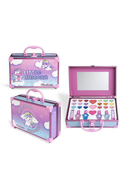Little Unicorn MARTINELIA LITTLE UNICORN TRUSA MAKE-UP IN SERVIETA DE METAL