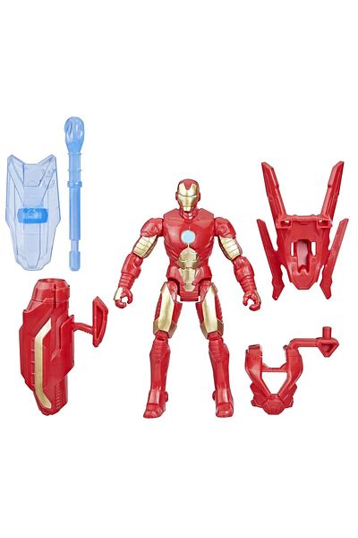 AVENGERS AVANGERS EPIC HERO BATTLE GEAR IRON MAN FIGURE 10CM