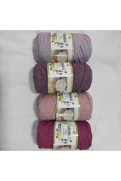 HOBİ Mixed Color Screening Macrome Thread 3 - 5 - 4 Pcs