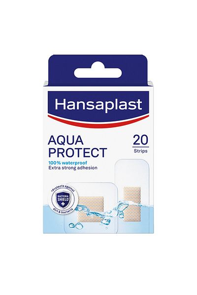 Hansaplast Plasters Aqua Protect Waterproof 20pcs