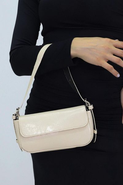 Weynes Cream Women's Stylish Design Hand & Shoulder Bag Wsb5018