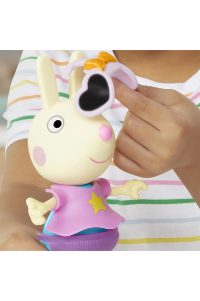 Peppa Pig REBECCA RABBIT FIGURE AND CLOTHING ACCESSORIES SET 15CM