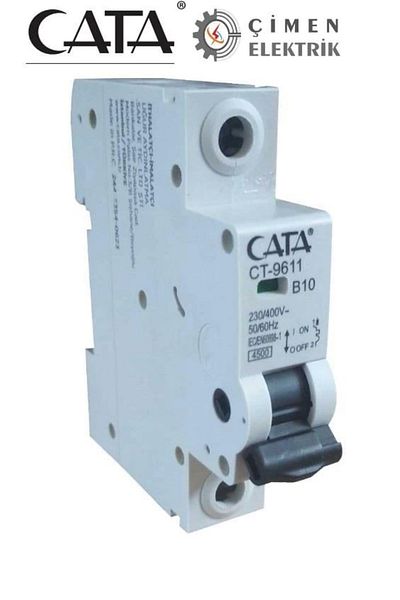 CPU ELEKTRONİK Cata ct 9611 1x10a b 4.5ka type automatic fuse