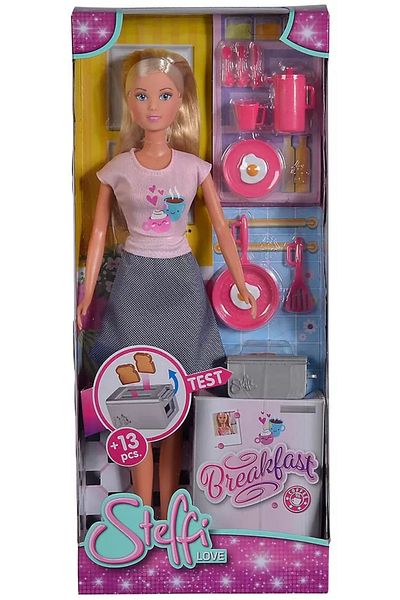 Simba STEFFI DOLL SERVES BREAKFAST