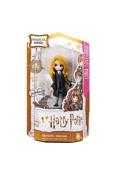 Spin Masters HARRY POTTER MAGICAL MINIS LUNA LOVEGOOD FIGURINE 7.5CM