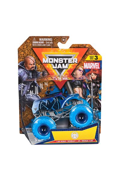 Spin Masters MONSTER JAM MARVEL GIANT SHIELD TRUCK 1 TO 64 SCALE