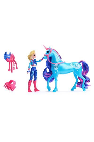 Spin Masters UNICORN ACADEMY UNICORN RIVER SET AND ISABEL DOLL