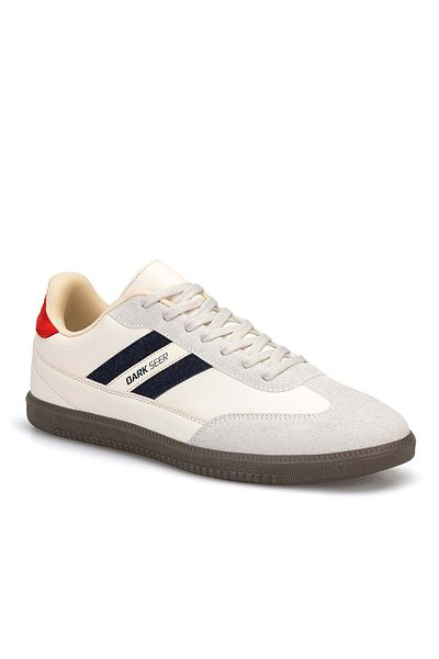 DARK SEER Ds Satry Beige Navy Blue Unisex Sneaker