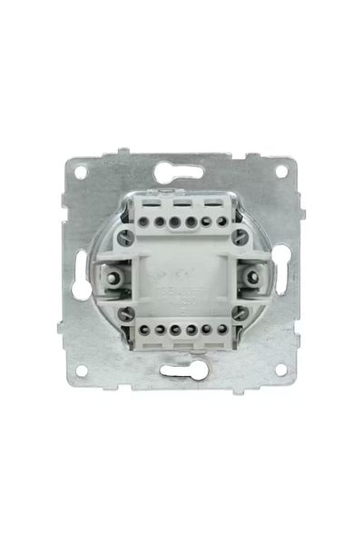 LiderGlobal Smoked triple switch frameless grano - compatible frame for socket and switch