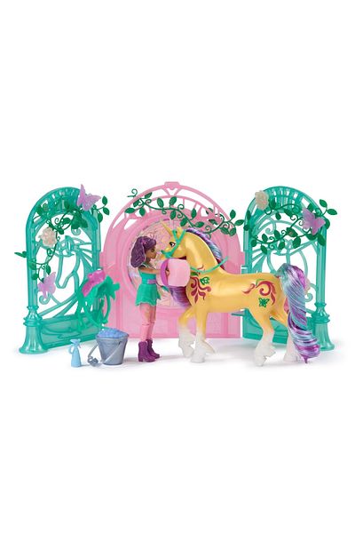 Spin Masters UNICORN ACADEMY AVA DOLL AND LEAF UNICORN SET WITH ACCESSORIES