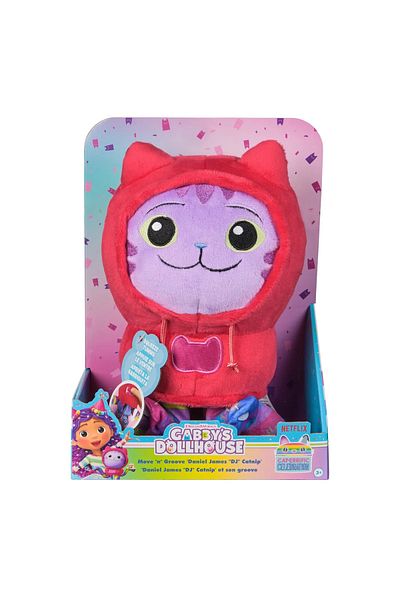 Gabby's Dollhouse GABBYS DOLLHOUSE PLUSH TOY DJ MATZ 25CM