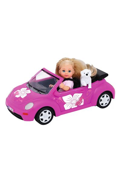 Simba EVI DOLL WITH BEETLE CAR AND DOG