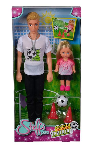 Simba KEVIN AND EVI DOLL SET ONE HOUR TRAINING SET