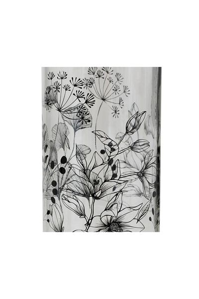 Secret de Gourmet Sticlă de limonadă, florală, 1 litru, 8,7 x Î. 31,7 cm