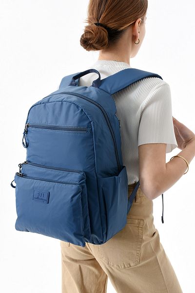 Çanta Trend 571 Genți de colecție Rucsac de mărime medie Ultra-ușor Multi-buzunare Verde deschis (Model:571-13-9B)