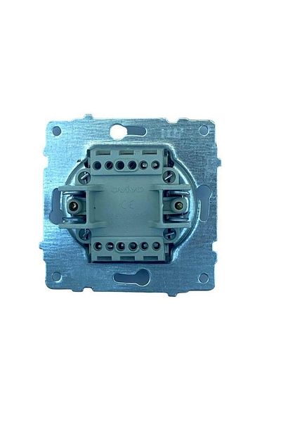 LiderGlobal Anthracite triple switch frameless grano - compatible frame for socket and switch