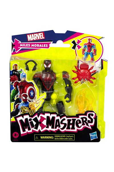 Hasbro MARVEL AVENGERS MIX MASHERS MILES MORALES FIGURINE 12CM