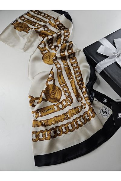 Webinay Home Voile Silk Shawl Chain Pattern New Season Shawl Scraf Premium