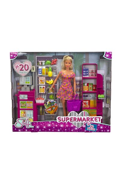 Simba STEFFI LOVE DOLL STEFFI AT THE SUPERMARKET