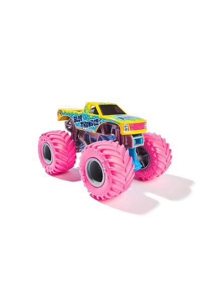 Spin Masters MONSTER JAM BLUE THUNDER METAL CAR 1 TO 64 SCALE