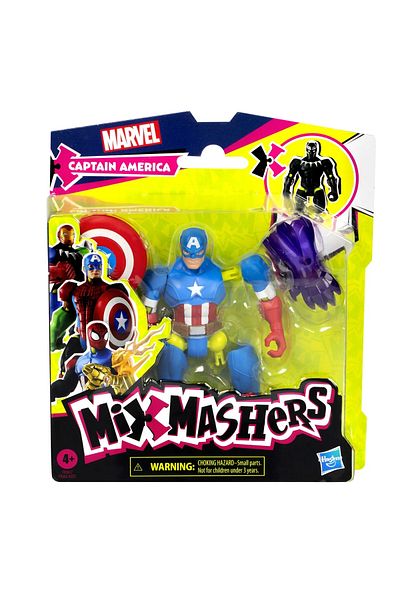 Hasbro MARVEL AVENGERS MIX MASHERS CAPTAIN AMERICA FIGURINE 12CM
