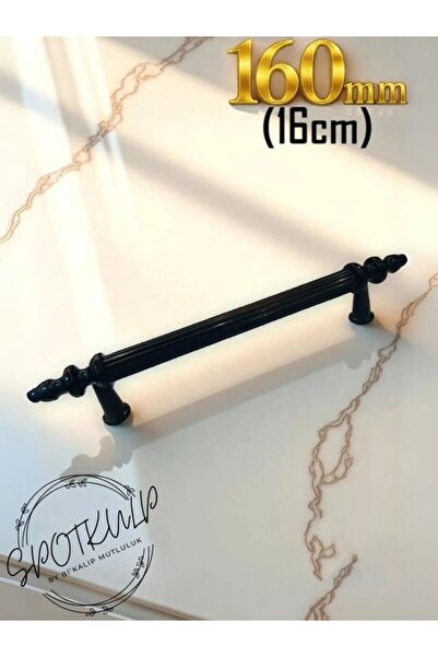 spotkulp 160mm SİYAH KUMRU MODEL MOBİLYA KULPLARI-MUTFAK, ÇEKMECE, DOLAP KULP...