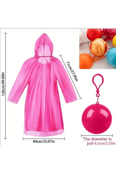 ORGANICYOU DONGUAN 4 τεμ., Απαραίτητο για έκτακτη ανάγκη Αδιάβροχο έκτακτης ανάγκης για ενήλικες