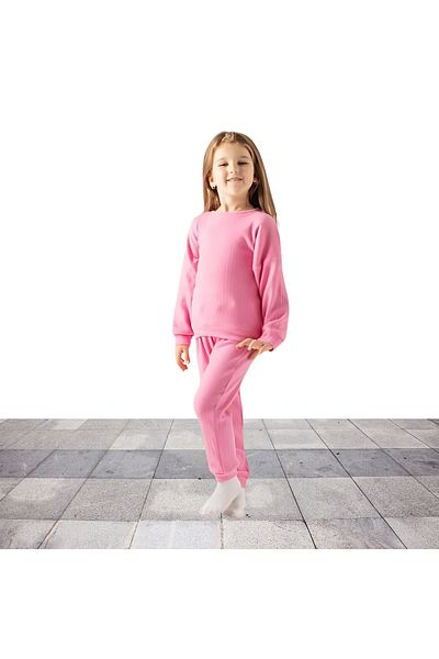 Fox Moda Cotton Girl's Bottom Top Set Swaetsihrt
