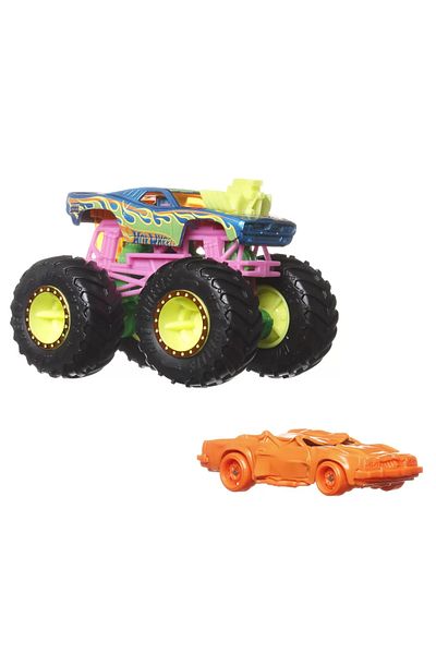 HOT WHEELS MONSTER TRUCK AND RODGER DODGER METAL CAR
