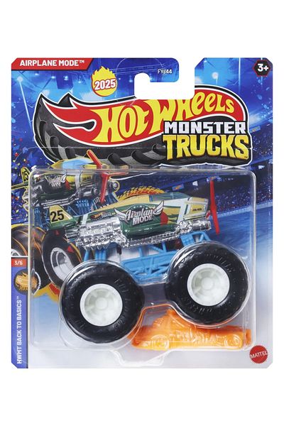 HOT WHEELS MONSTER TRUCK CAR AIRPLANE MODE 1:64 SCALE