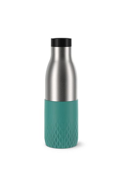 TEFAL Stainless Steel Double Wall Vacuum Drinking Bottle Bludrop Steel Green 500ml
