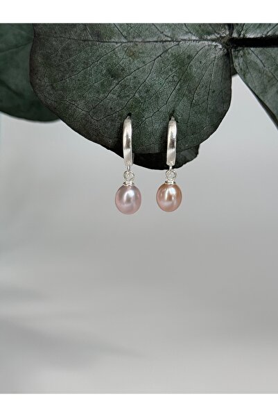 DURAN TAKI TASARIM İnci Gümüş Küpe