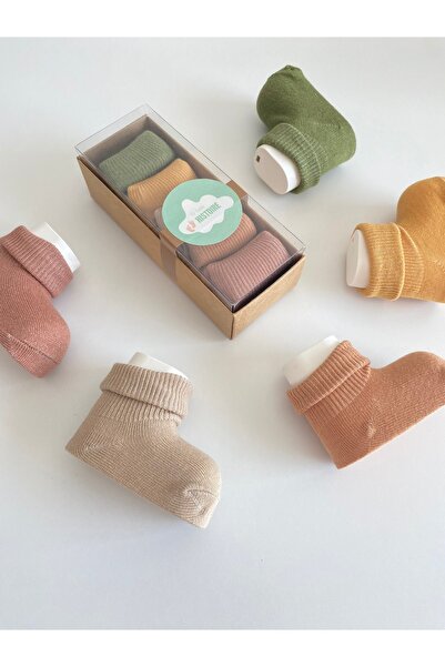 Le Petite Histoire 5 Pack Baby Socks 100% Cotton