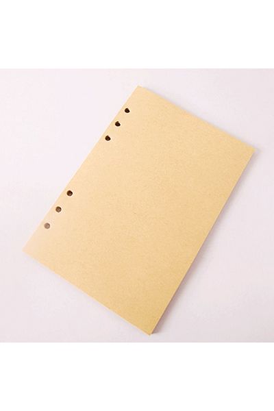 Generic Leather Leaf Patterned Unlined Notebook