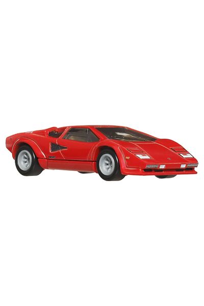 HOT WHEELS SET OF 2 METAL CARS LAMBORGHINI COUNTACH LP5000 QV AND LANCIA STRATOS ZERO SCALE 1:64