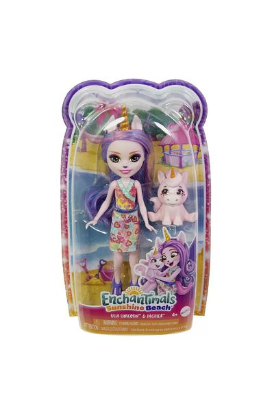 Enchantimals DOLLS AND ANIMALS ULIA UNICORN AND PACIFIC