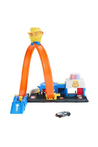 HOT WHEELS CITY SUPER POLICE STATION PLAYSET