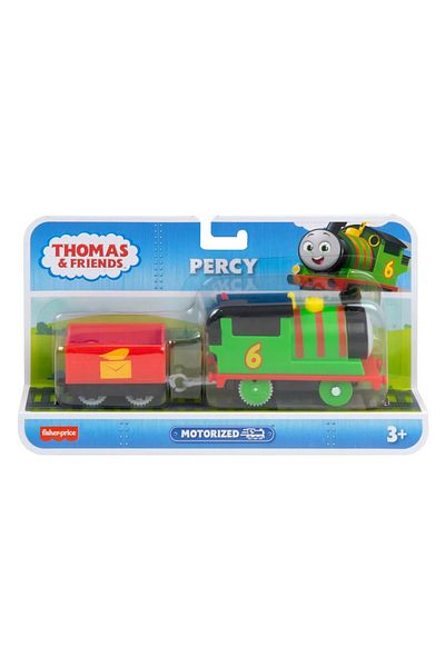 THOMAS PERCY MOTORIZED LOCOMOTIVE WITH WAGON
