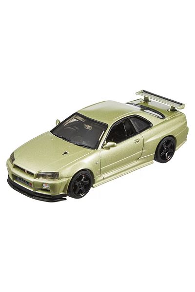 HOT WHEELS PREMIUM REAL RIDERS DIECAST CAR NISSAN SKYLINE GT-R SCALE 1:43