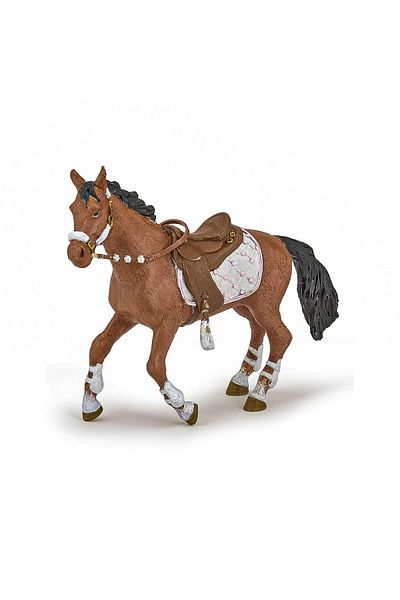 As PAPO RIDING HORSE FIGURINE