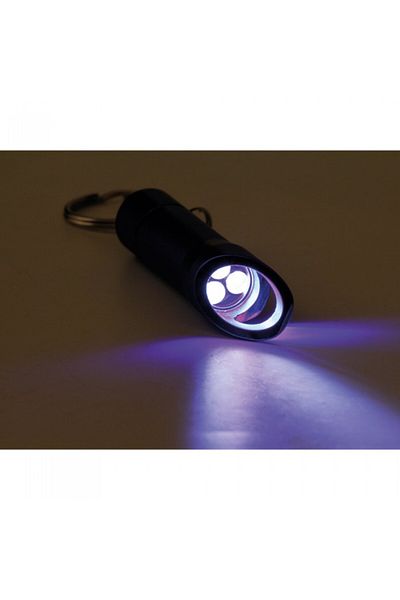dalimag Lanterna din metal cu 3 LED-uri, desfacator de sticle si breloc