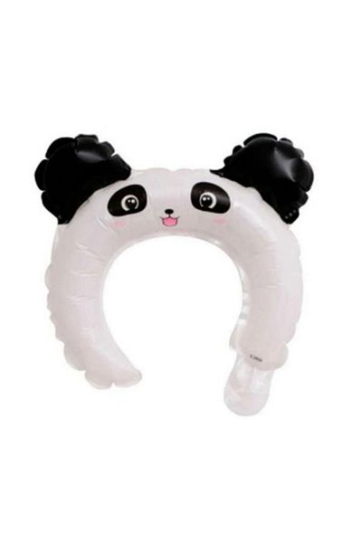 asöy Party Crown Crown Foil Balloon Figured Crown Foil Balloon 1Pc Panda Crown Balloon