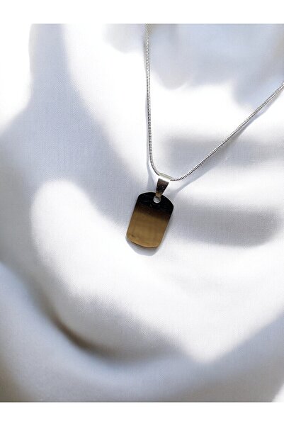 alyacs Ünisex Künye 316L Çelik Kolye