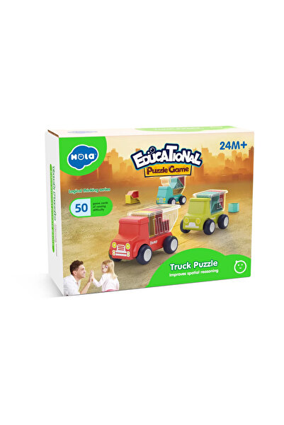 Jucarii Bebe EDUCATIONAL GAME THE BULLISH TRUCK