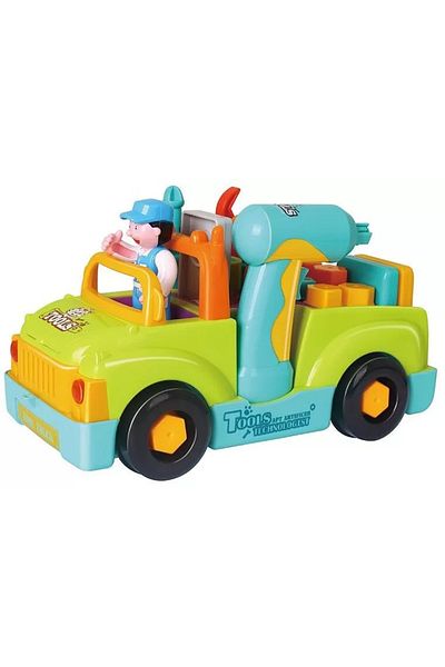 Hola LITTLE MECHANIC'S TOOL-PACKED TRUCK WITH LIGHTS AND SOUNDS