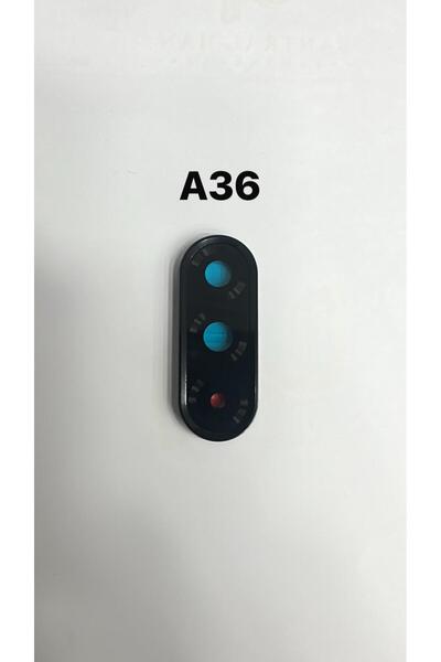 Hhs Samsung Galaxy UYUMLU A36 Kamera Lensi – Full Çerçeveli Arka Kamera Koruyucu Cam