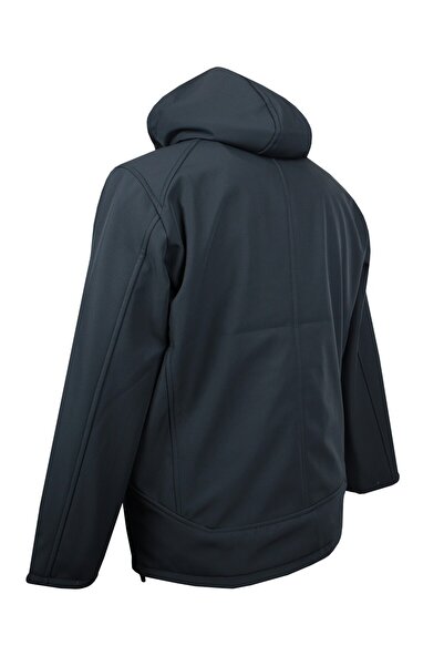 tambattal Large Size Lined Softshell Coat Smoked (Wide Comfortable Fit)