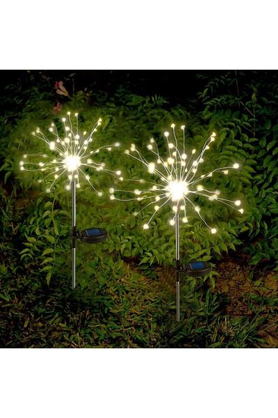 dalimag Ghirlanda Luminoasa Solara, Pentru Gradina, Lumina Alba, 70 cm