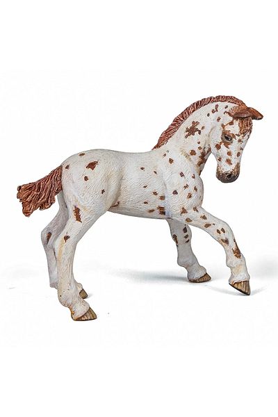 As PAPO APPALOOSA CALF FIGURINE